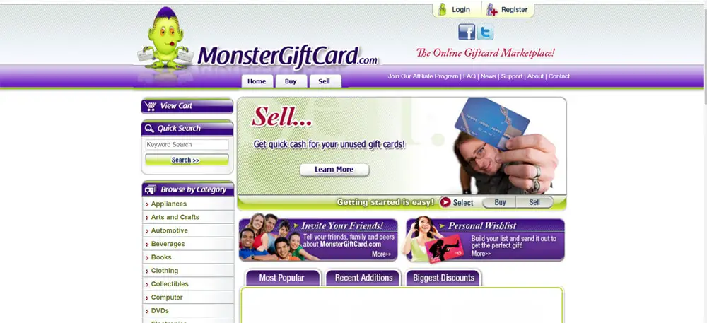 Monstergiftcard