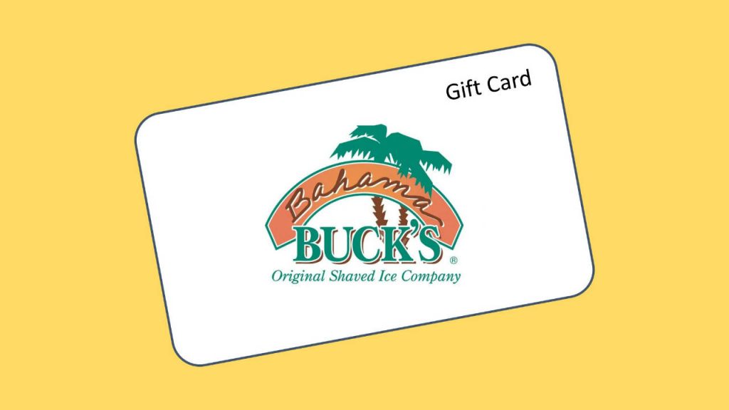 Bahama Bucks Gift Card 2022